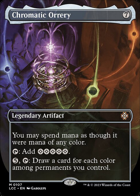 Chromatic Orrery (LCC) (Foil) (Borderless) (#107)