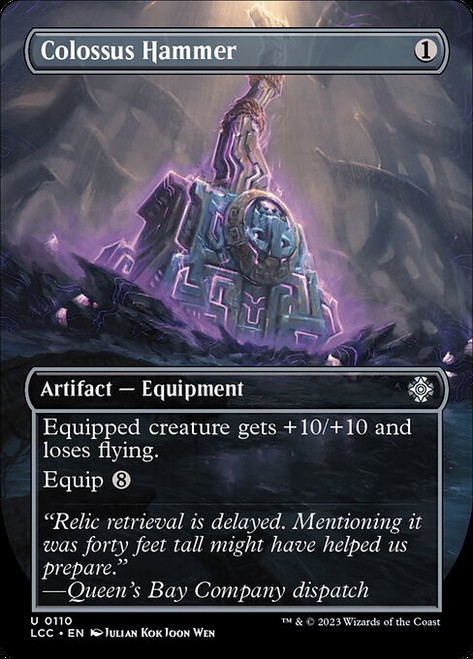 Colossus Hammer (LCC) (Foil) (Borderless) (#110)
