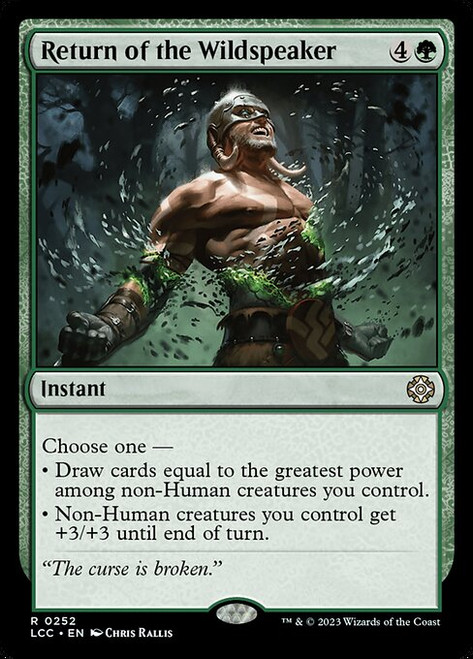 Return of the Wildspeaker (LCC) (#252)