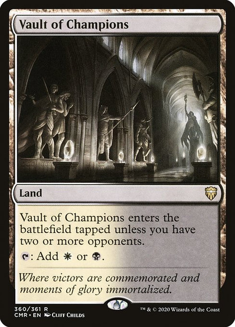 Vault of Champions (CMR) (Foil) (#360)