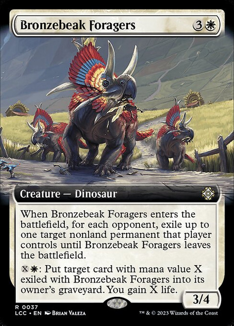 Bronzebeak Foragers (LCC) (Extended Art) (#37)