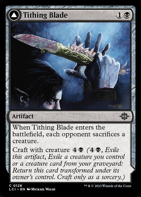 Tithing Blade // Consuming Sepulcher (LCI) (Foil) (#128)