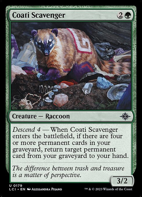 Coati Scavenger (LCI) (Foil) (#179)