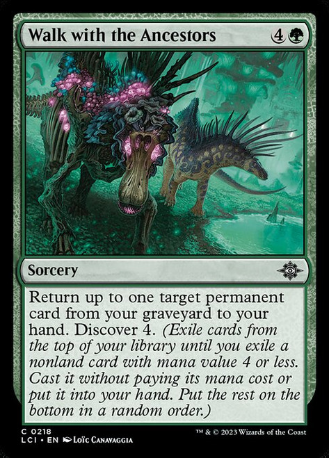 Walk with the Ancestors (LCI) (Foil) (#218)