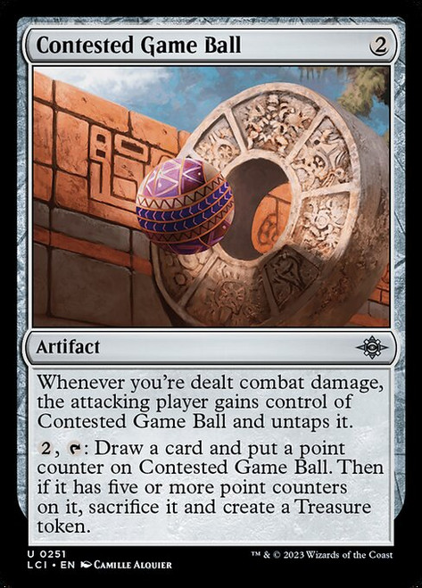 Contested Game Ball (LCI) (Foil) (#251)