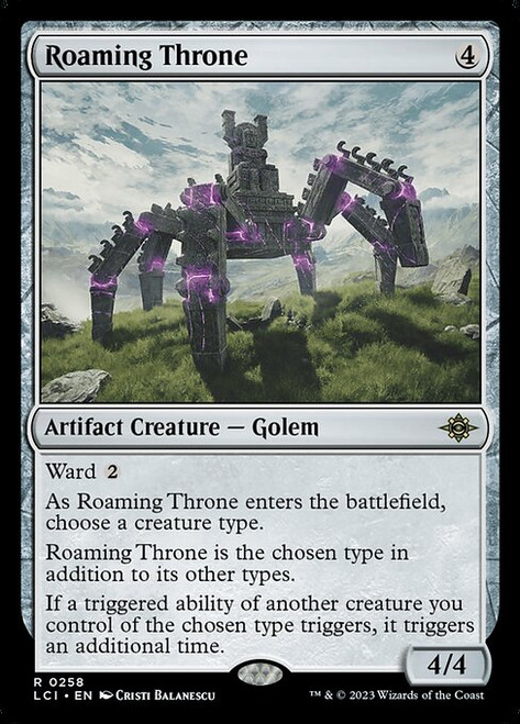 Roaming Throne (LCI) (Foil) (#258)
