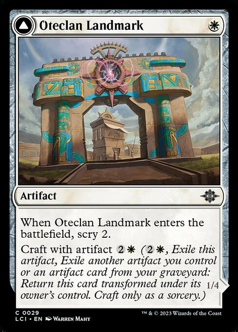 Oteclan Landmark // Oteclan Levitator (LCI) (Foil) (#29)