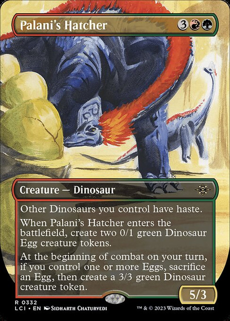 Palani's Hatcher (LCI) (Foil) (Borderless) (#332)