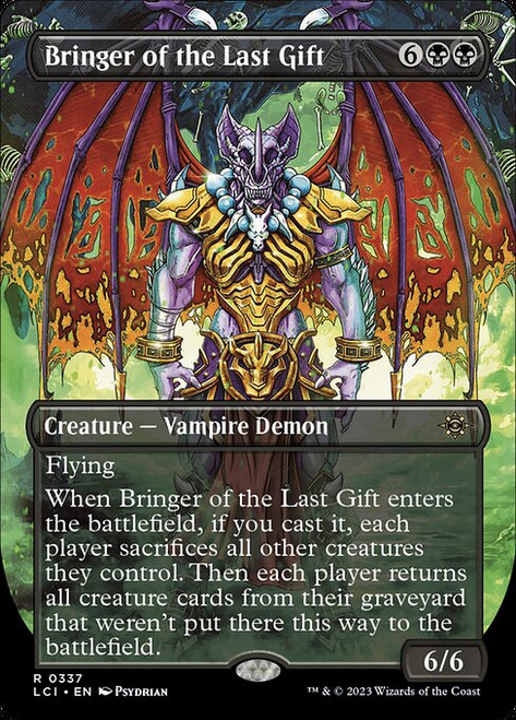 Bringer of the Last Gift (LCI) (Foil) (Borderless) (#337)