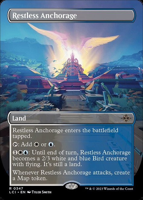 Restless Anchorage (LCI) (Foil) (Borderless) (#347)