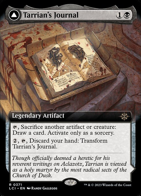 Tarrian's Journal // The Tomb of Aclazotz (LCI) (Extended Art) (#371)