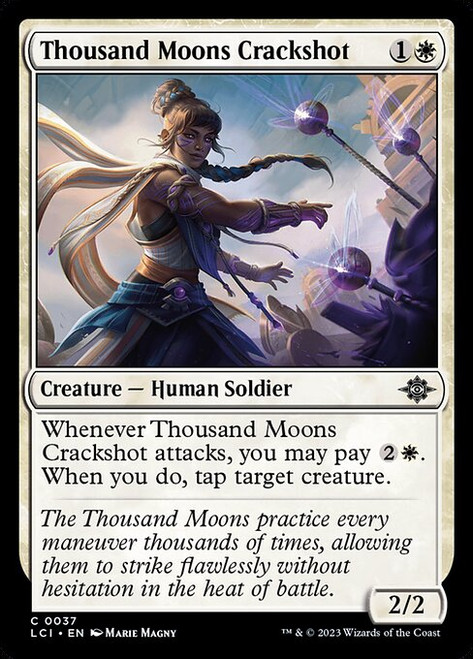 Thousand Moons Crackshot (LCI) (Foil) (#37)
