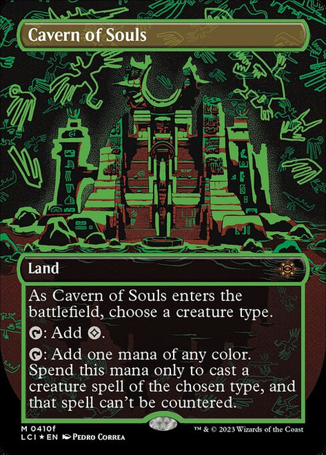 Cavern of Souls (LCI) (Foil) (Borderless) (#410f)