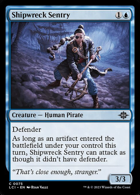 Shipwreck Sentry (LCI) (Foil) (#75)