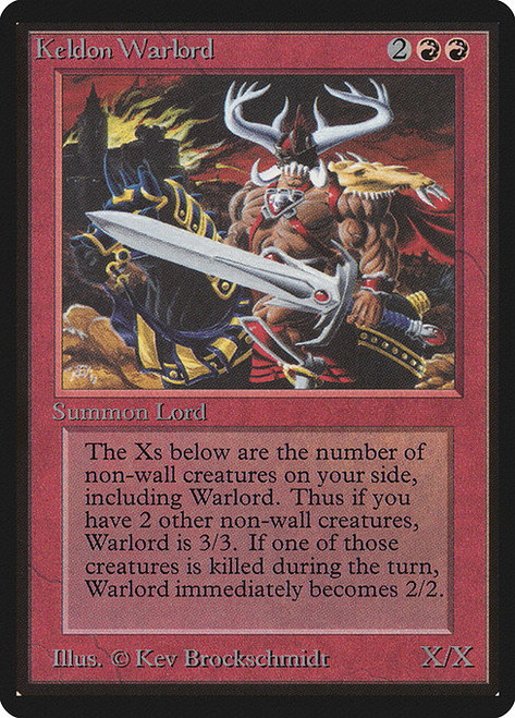 Keldon Warlord (LEB) (#161)