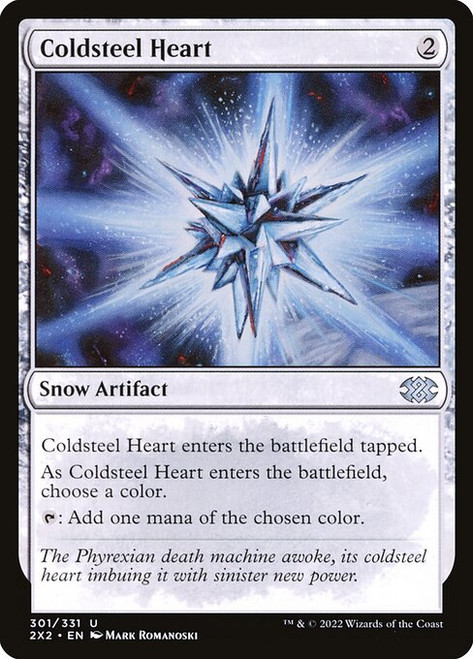 Coldsteel Heart (2X2) (Foil) (#301) Coldsteel Heart (2X2) (Foil) (#301)