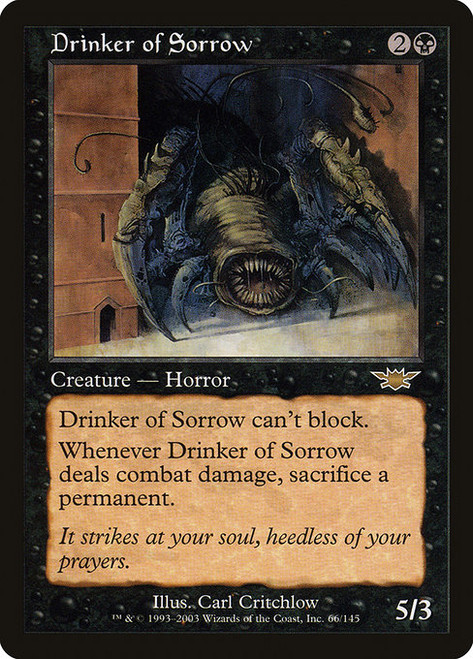 Drinker of Sorrow (LGN) (Foil) (#66)