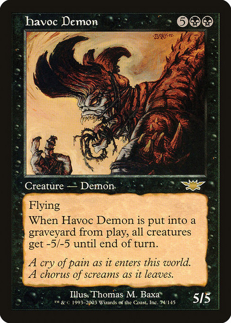 Havoc Demon (LGN) (Foil) (#74)