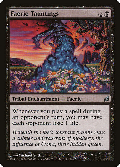 Faerie Tauntings (LRW) (Foil) (#112)