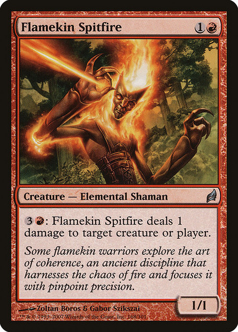 Flamekin Spitfire (LRW) (Foil) (#168)