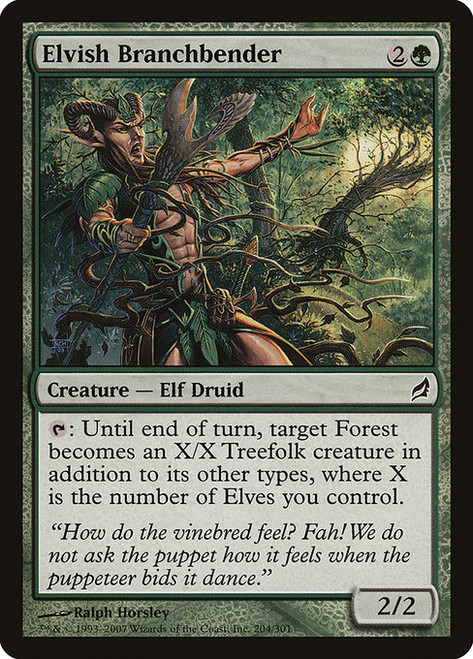 Elvish Branchbender (LRW) (#204)
