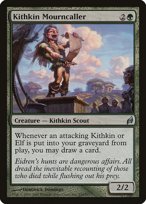 Kithkin Mourncaller (LRW) (Foil) (#224)