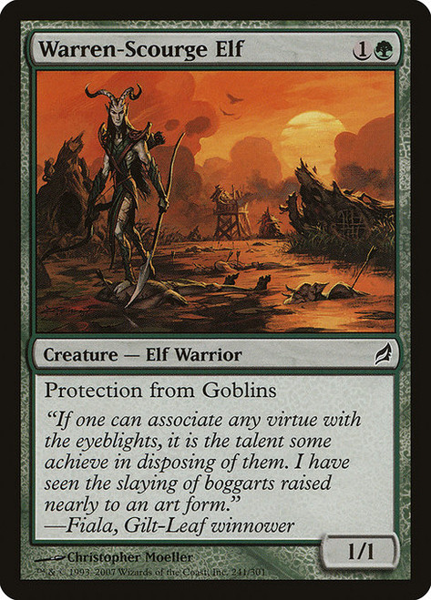 Warren-Scourge Elf (LRW) (Foil) (#241)