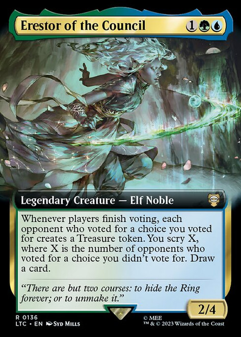 Erestor of the Council (LTC) (Extended Art) (#136)