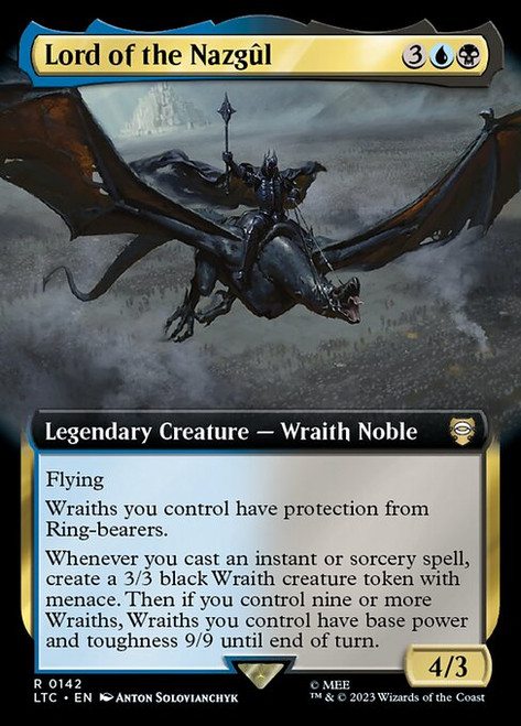 Lord of the Nazgûl (LTC) (Extended Art) (#142)