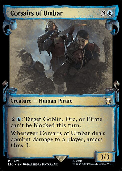 Corsairs of Umbar (LTC) (Silver Foil) (Showcase) (#421)