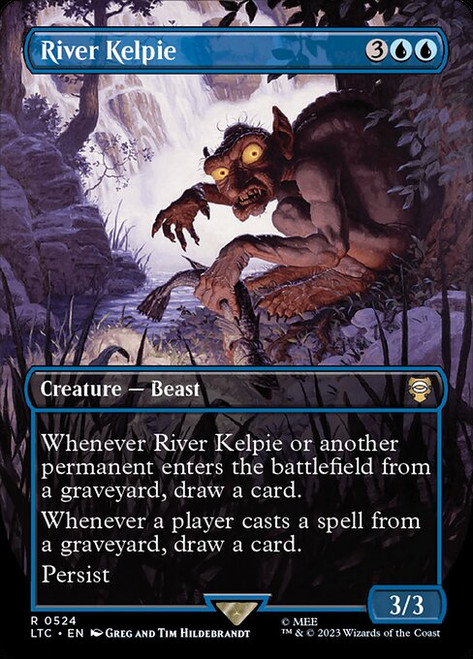 River Kelpie (LTC) (Silver Foil) (Borderless) (#524)