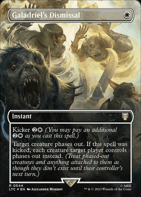 Galadriel's Dismissal (LTC) (SurgeFoil) (Borderless) (#544)