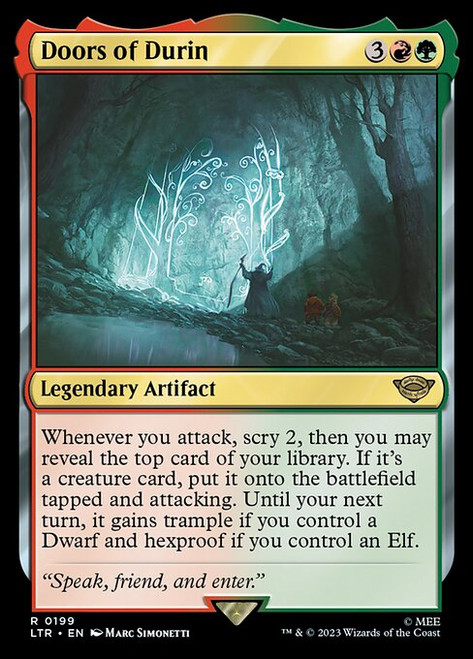 Doors of Durin (LTR) (Foil) (#199)