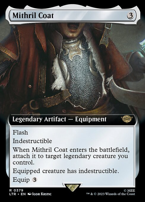 Mithril Coat (LTR) (Foil) (Extended Art) (#379)