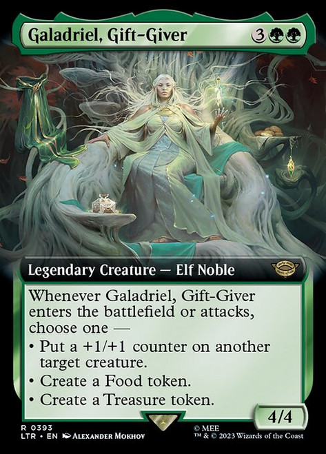 Galadriel, Gift-Giver (LTR) (Extended Art) (#393)