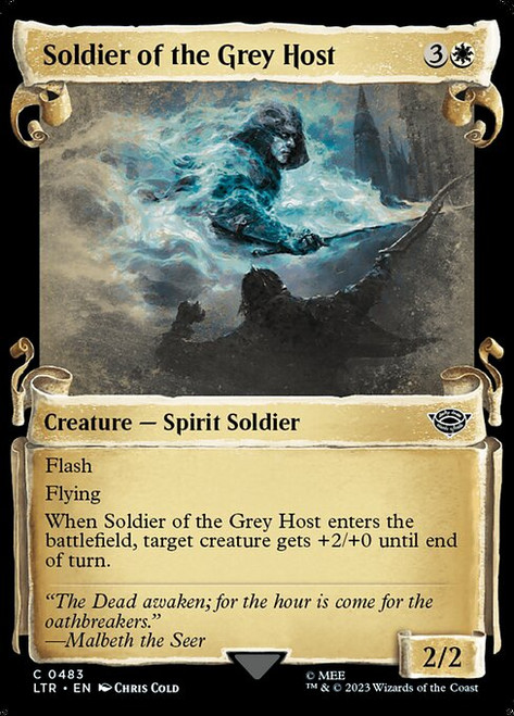 Soldier of the Grey Host (LTR) (Silver Foil) (Showcase) (#483)