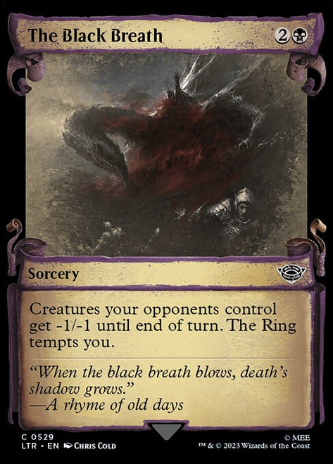The Black Breath (LTR) (Silver Foil) (Showcase) (#529)