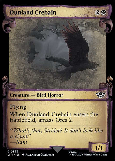 Dunland Crebain (LTR) (Showcase) (#533)