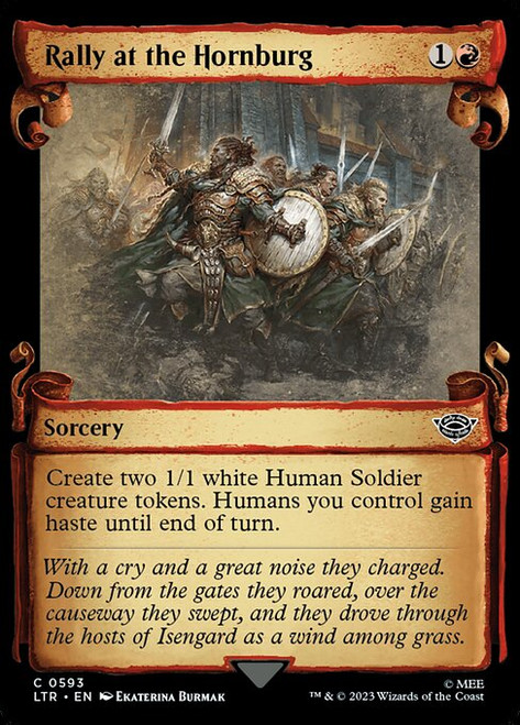 Rally at the Hornburg (LTR) (Showcase) (#593)