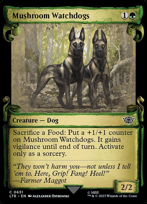 Mushroom Watchdogs (LTR) (Silver Foil) (Showcase) (#631)