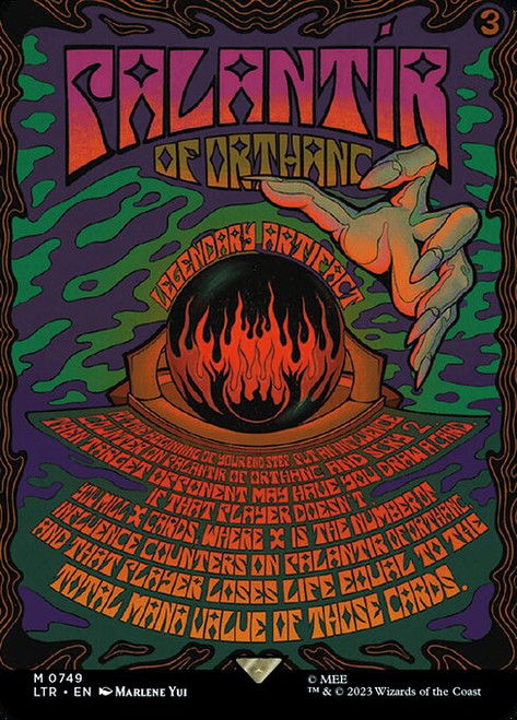 Palantír of Orthanc (LTR) (Foil) (Full Art) (#749)