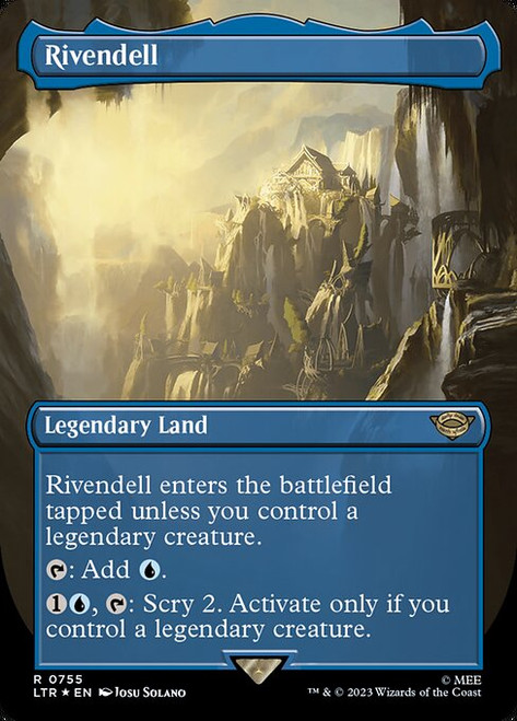 Rivendell (LTR) (SurgeFoil) (Borderless) (#755)