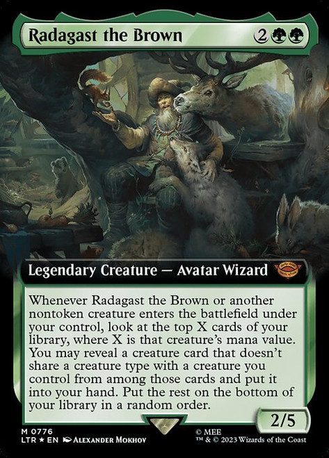 Radagast the Brown (LTR) (SurgeFoil) (Extended Art) (#776)