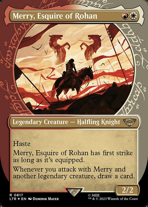 Merry, Esquire of Rohan (LTR) (SurgeFoil) (Showcase) (#817)