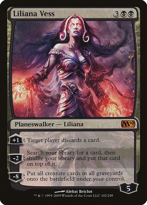 Liliana Vess (M10) (Foil) (#102)