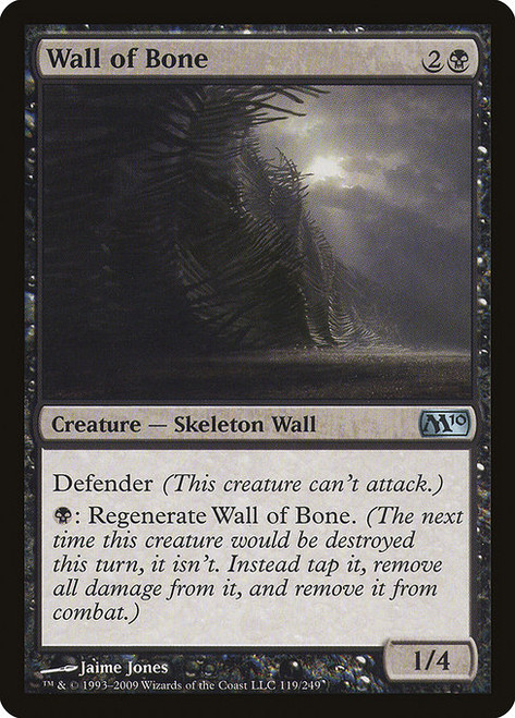 Wall of Bone (M10) (Foil) (#119)