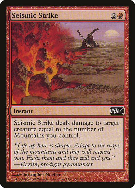 Seismic Strike (M10) (Foil) (#154)