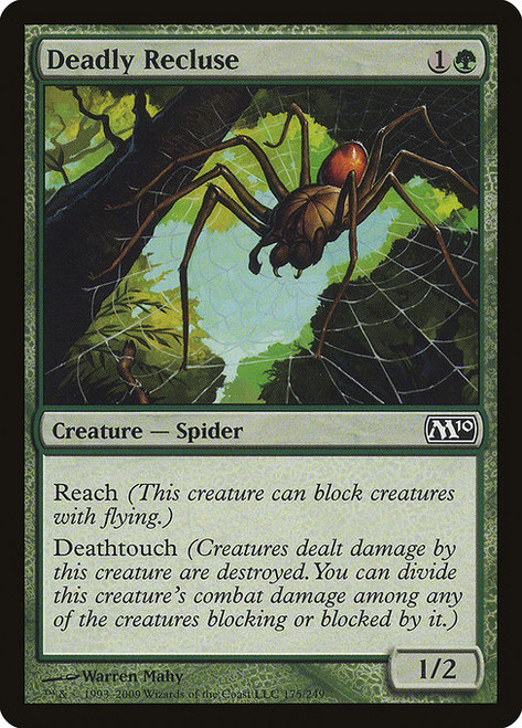 Deadly Recluse (M10) (Foil) (#175)