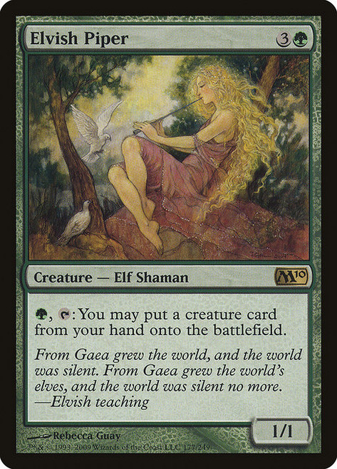 Elvish Piper (M10) (Foil) (#177)
