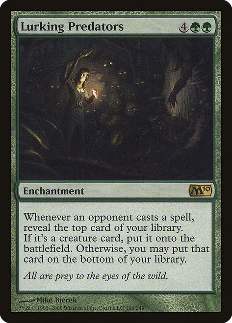 Lurking Predators (M10) (Foil) (#190)